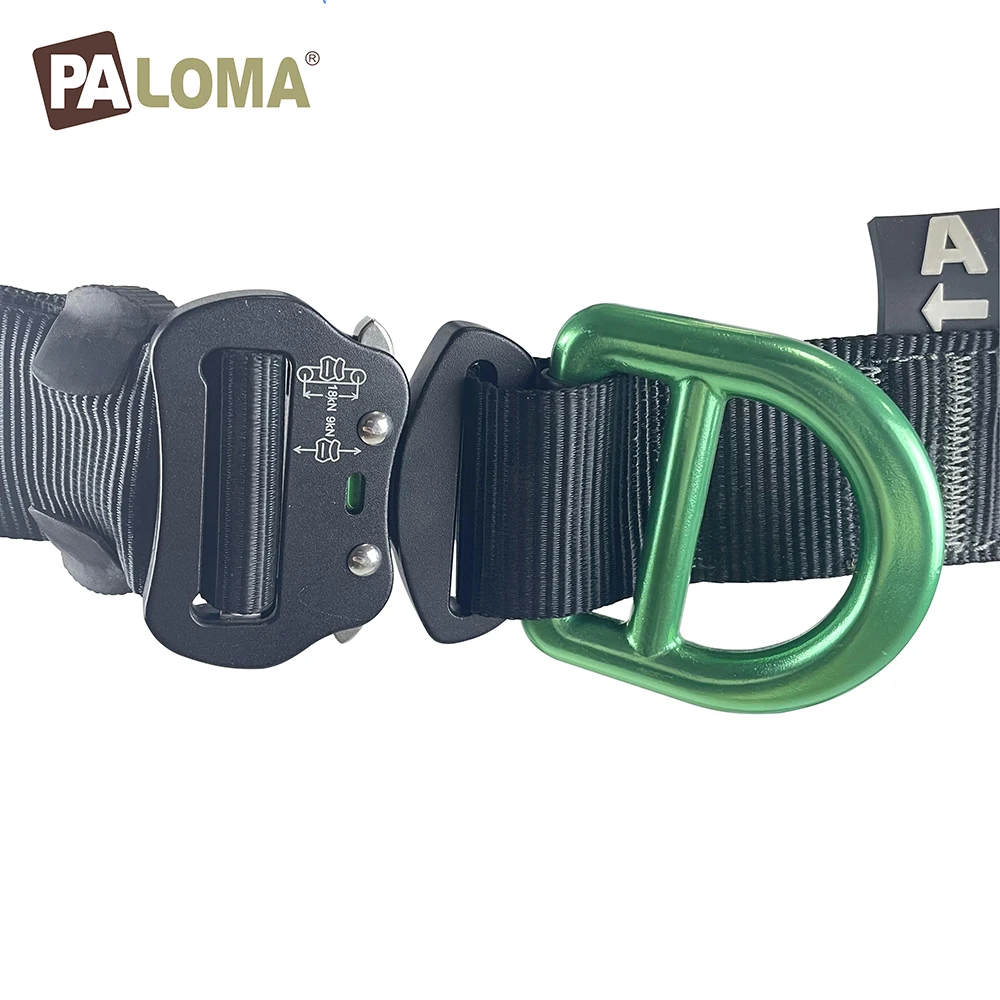 Wholesale Black CE Standard Fall Protection Safety Harness Belt