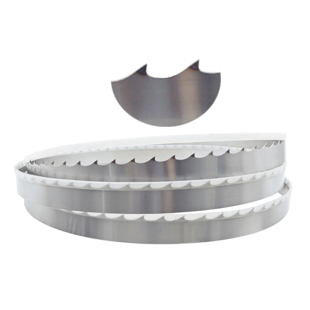 Sawmill Industrial Woodworking Alloy Carbon Timber Bandsaw Tooth Hardened High Quality Band Saws Blades