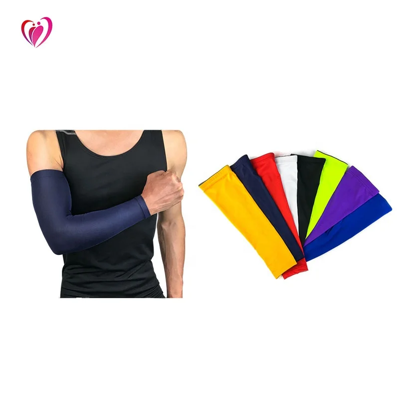 LH OEM customization Best selling manufacturer convenient lightweight soft elastic fishing wristband arm elbow support sleeve