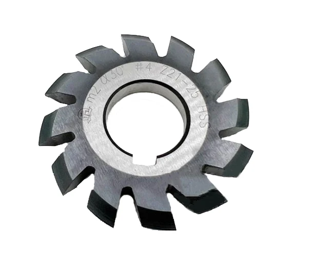 disc bevel spur gear hob bevel gear sprocket involute milling cutter W6 rack gear milling cutter