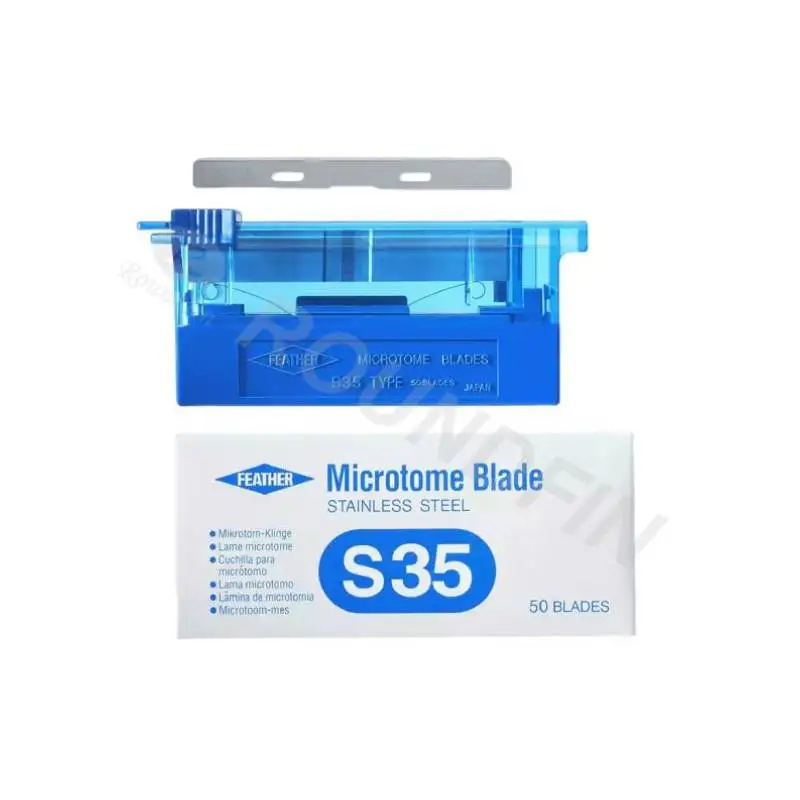 Disposable Microtome Blade Feather S35 S35/R35/N35  Microtome knife price