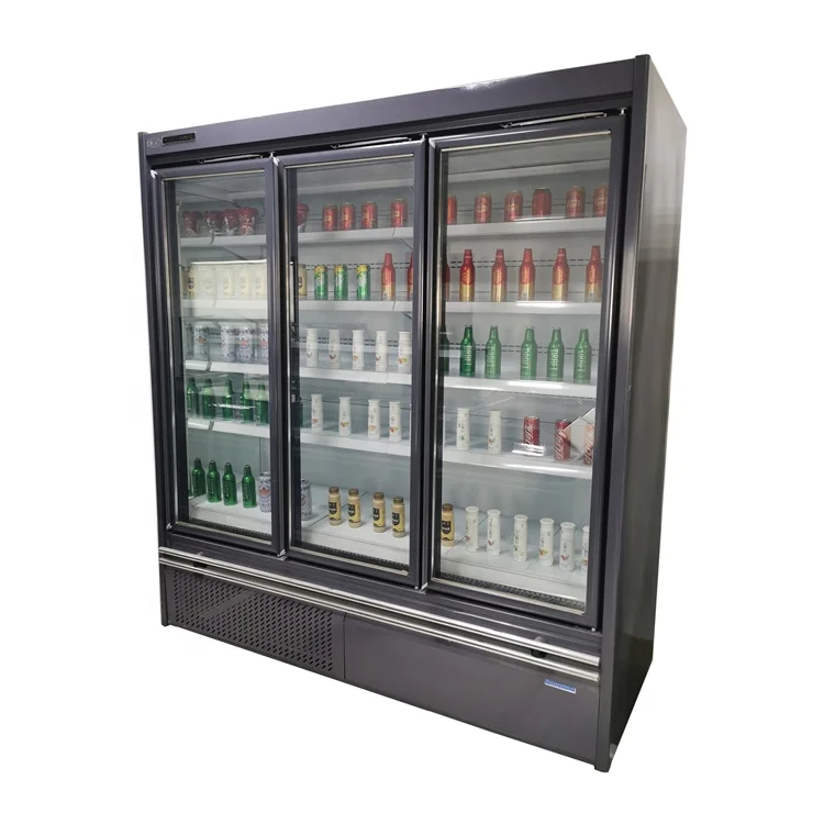 
Glass Door display cabinet showcase refrigerators 