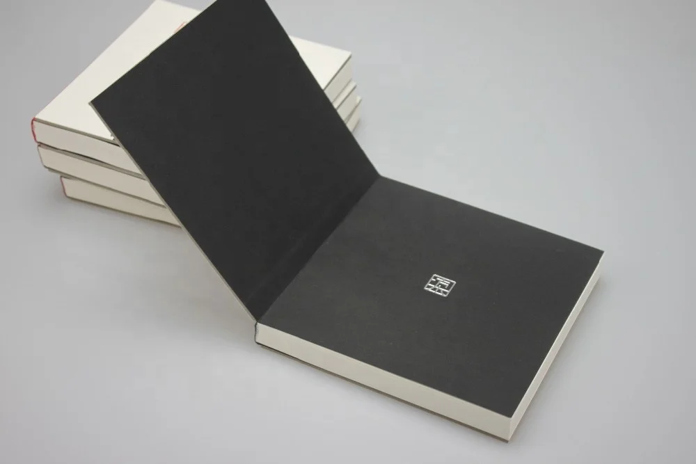 Unique business education gift personalized decorative pattern hardcover cloth spine journal notebook