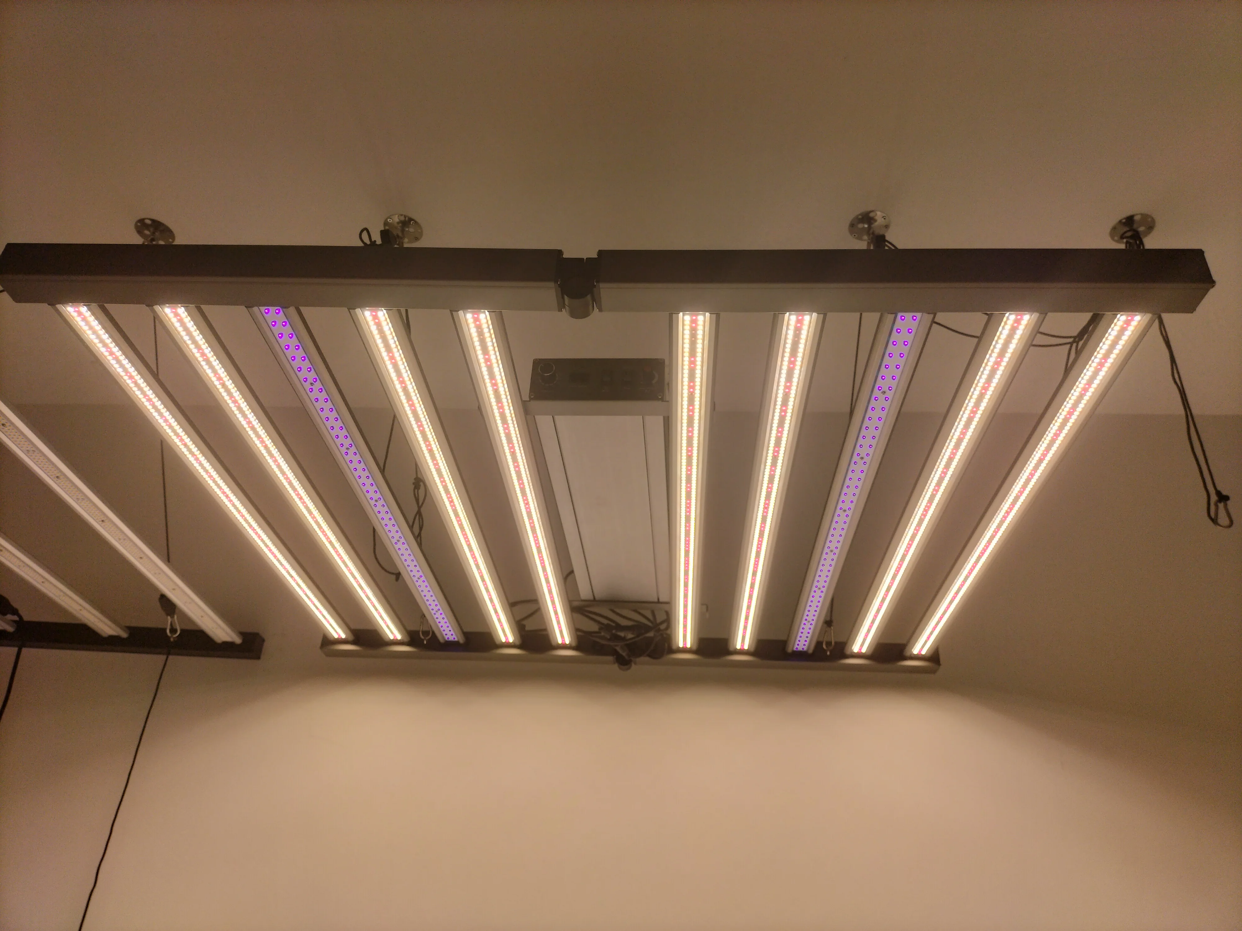 1000w Full Spectrum Samsung Lm301b Foldable Led Light 10 Bars Hydroponic Greenhouse Led Grow Light Hps replacement
