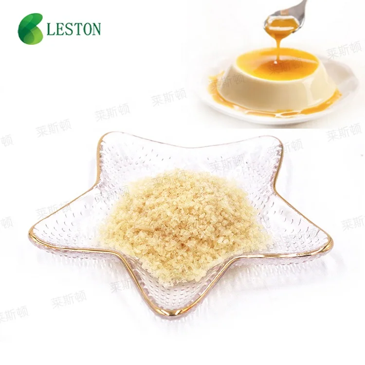 Food Grade Edible Gelatin 280 Bloom Gelatin For Ice Creams Stabilisation