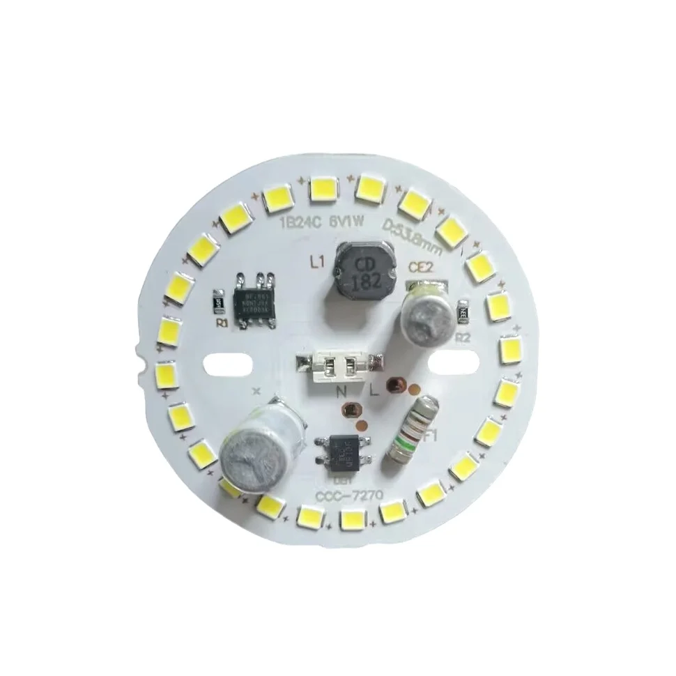 Hot Sale 18W High Brightness Professional All-in-One Drive LED Dob Bulb with White Driver-Free PCB Board High Genre LED Modules