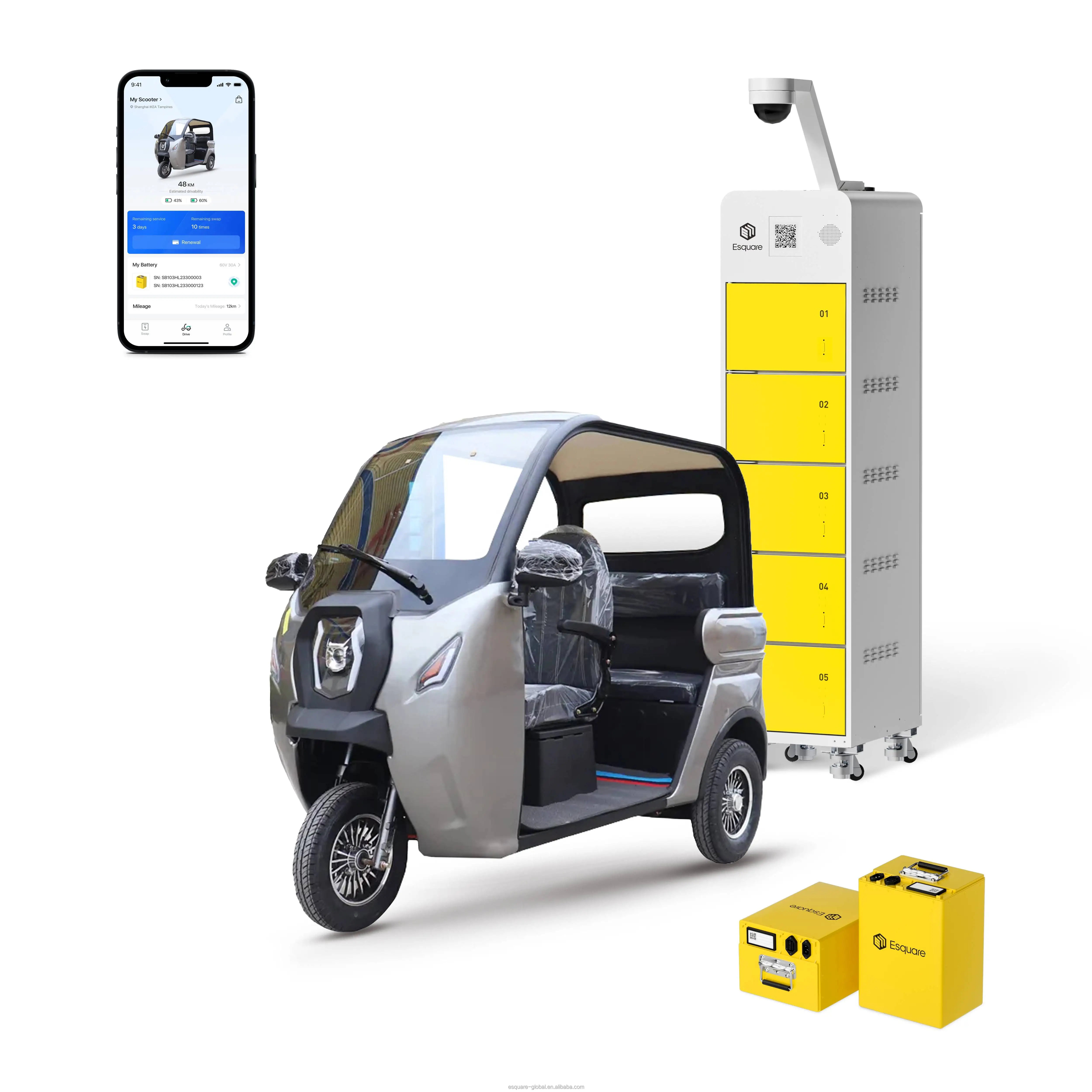 Станция для обмена батареями tuk e rickshaw станция на три wheer rikshaw