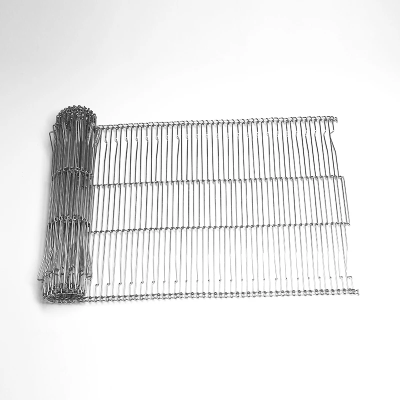 304 stainless steel flat flexible wire conveyor belt type B mesh belt
