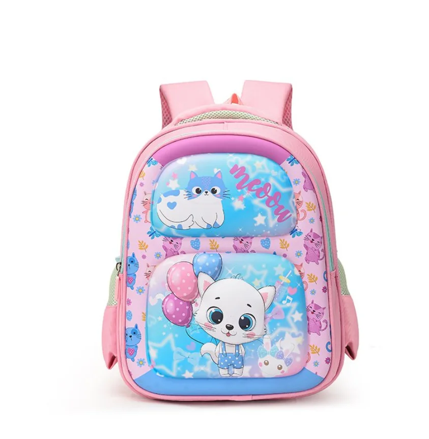 lion 1-4 grade cute cartoon 3-D hard shell    quality backpack children   schools bags for boys and girls