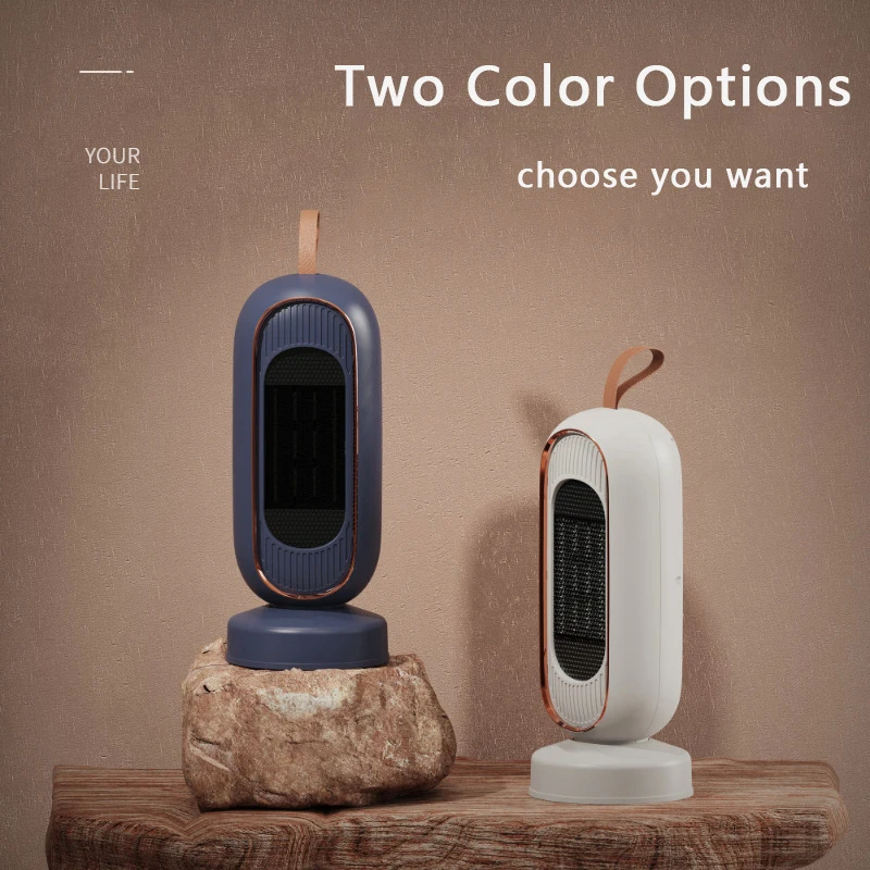 Desktop Simple Heater Small Creative Mini Heater Home Office Gifts Desktop Hot Air Electric Heater Room Space Air Heating Fan