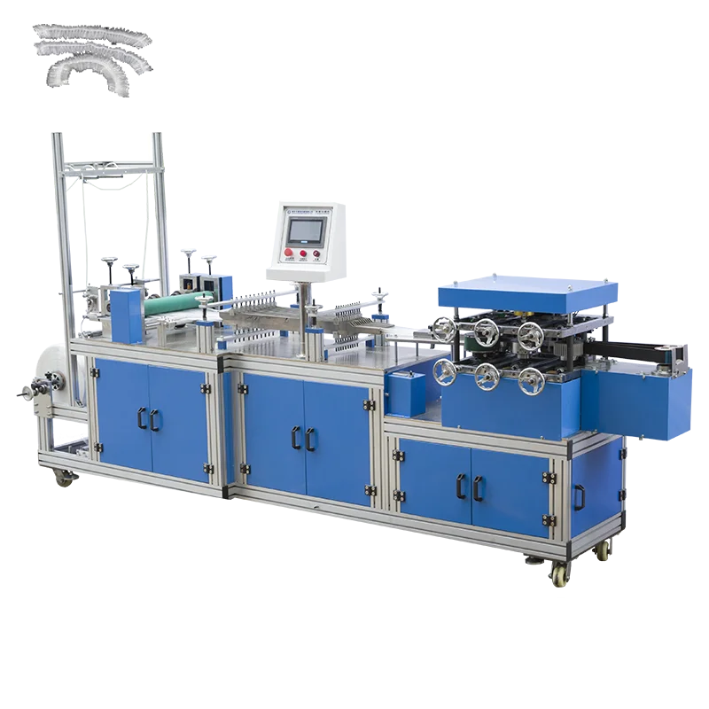 Spunlace mesh elastic buffant cover making machine