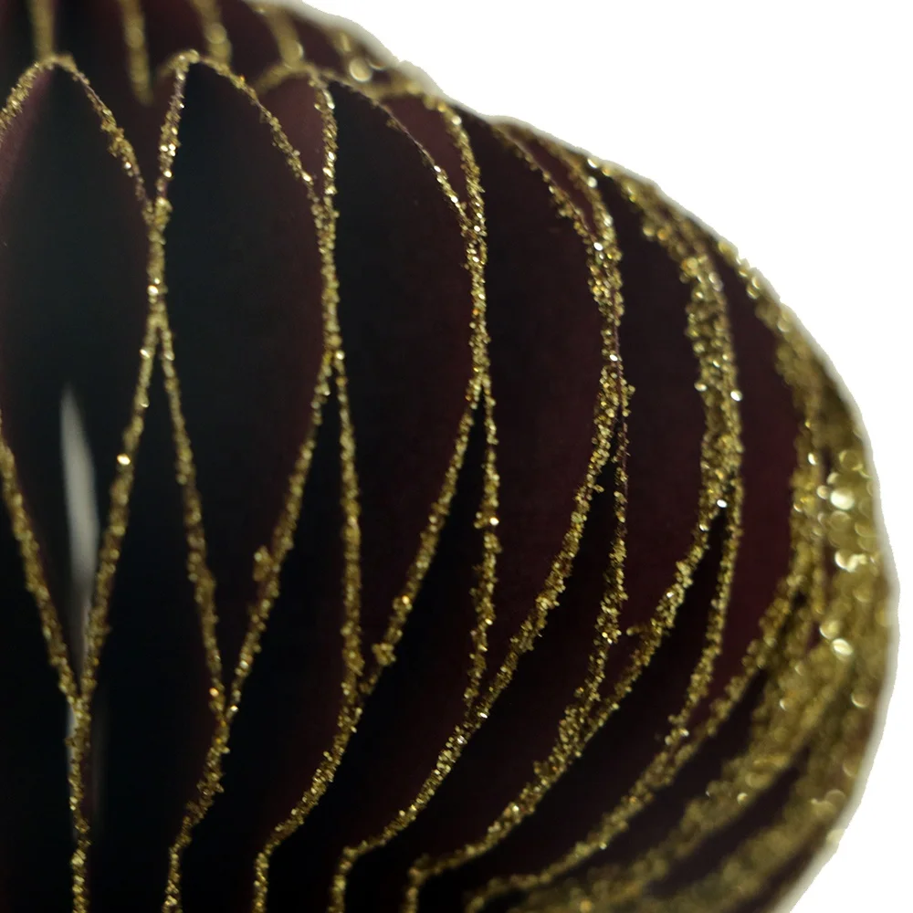 Umiss Handmade Christmas Paper Ornament Dekorations Christmas Paper Baubles Honeycomb Garland for Window Display Decoration