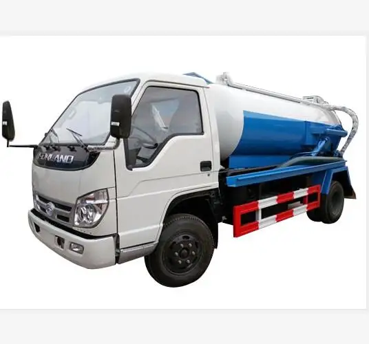 
Hot sale foton 3 CBM 4x2 euro 5 mini Liquid Waste Disposal Septic Tank Sewage Sucking Truck 