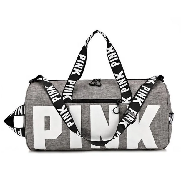 
Cheap price outdoor sport bags for men fashion travel duffel bag high quality polyester girls pink duffel bag 
