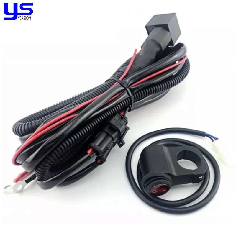 Customized Length 12V 24V Automobile headlight harness factory