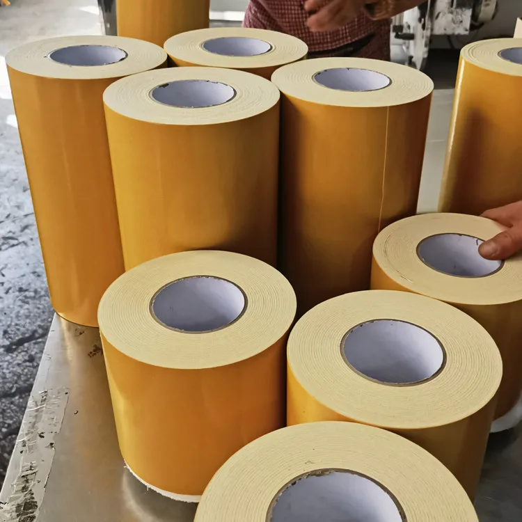 High quality 300 mm 30 cm width thermal transfer printing use Double side fiber tape heavy duty  two side glue duct tape