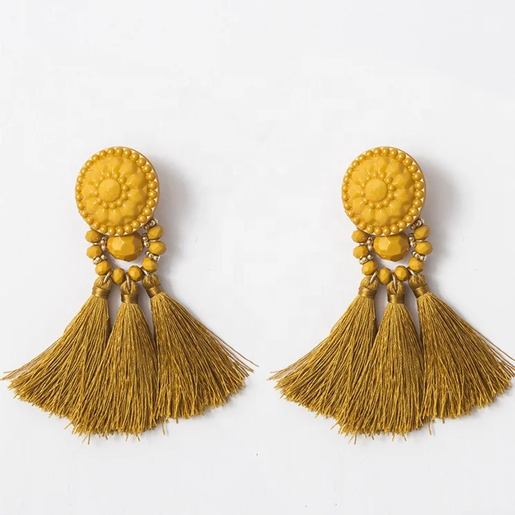 
Top Quality New Designs Brand Original Design By Hand Trendy Letter Earrings 21524 