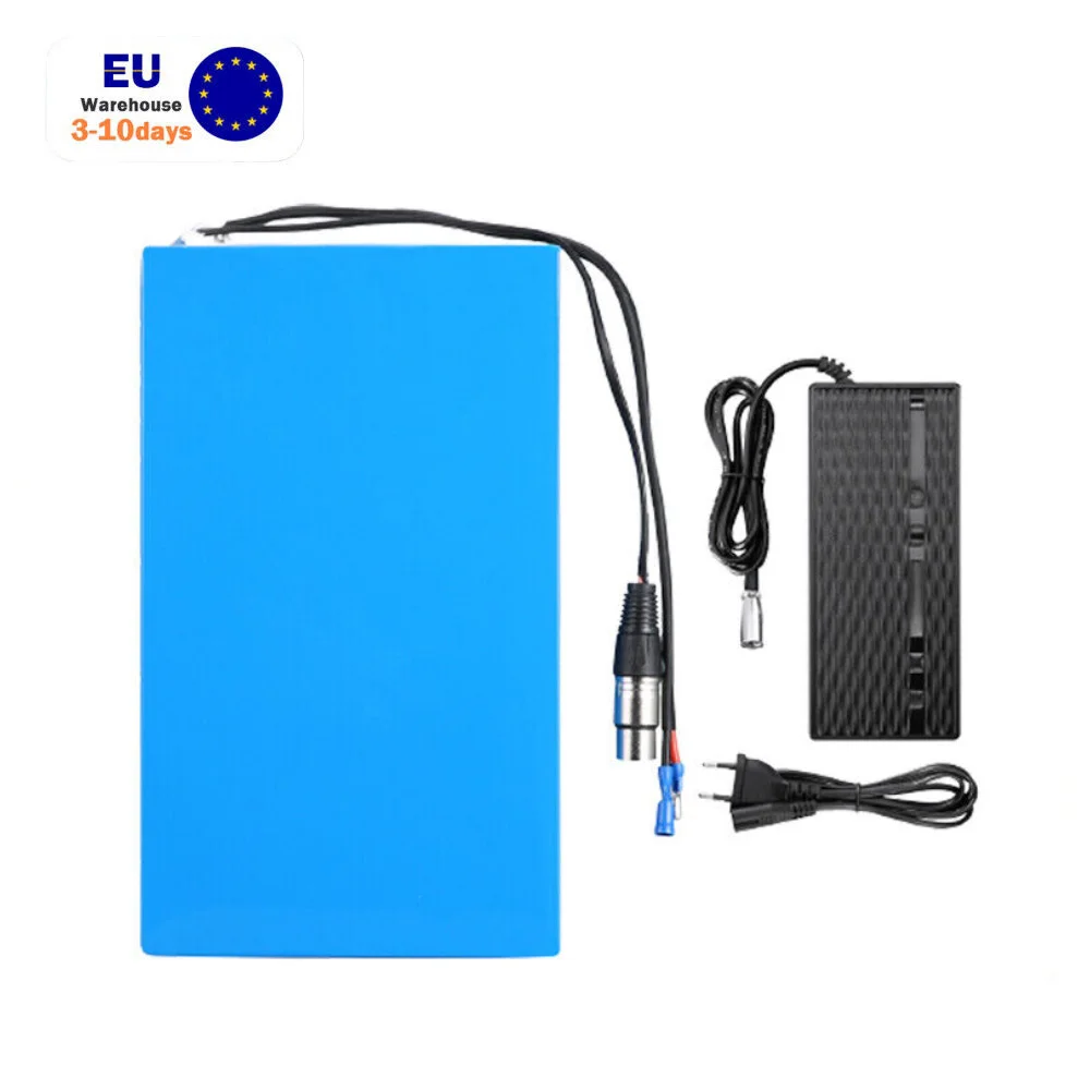 Poland UK USA Stock  DIY E Bike 36V 48V 20Ah Lifepo4 1000Wh Lithium Ion Battery Pack For Ebike