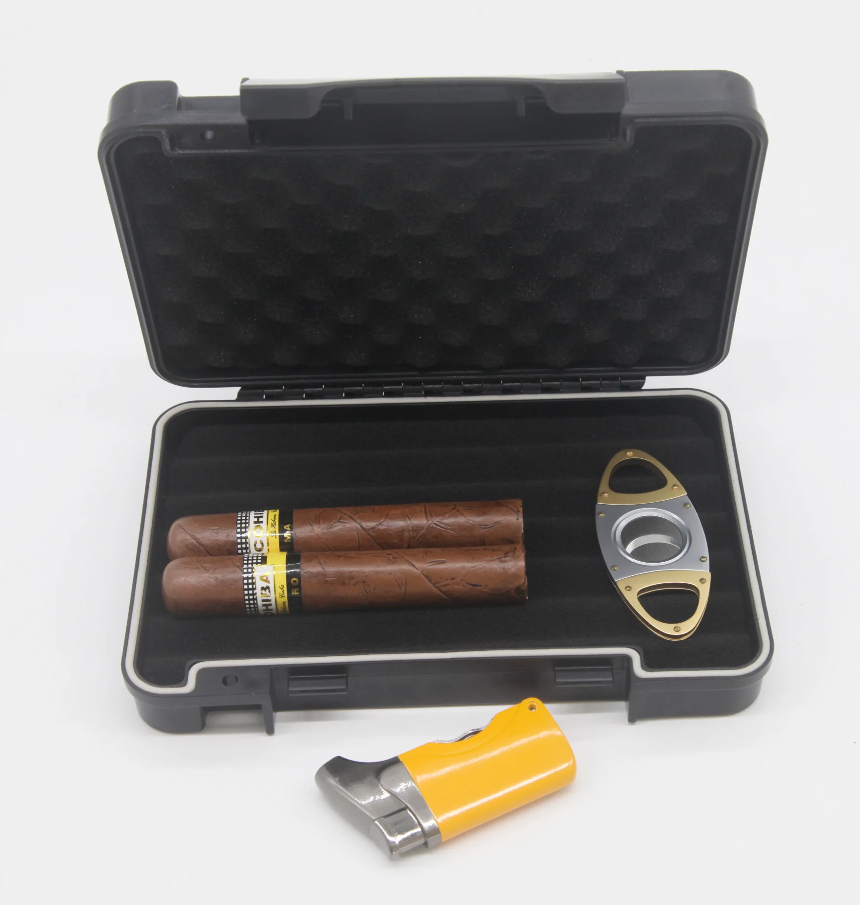 2022 г. новый дизайн коробка для сигар набор хранения дорожный хьюмидор портсигар