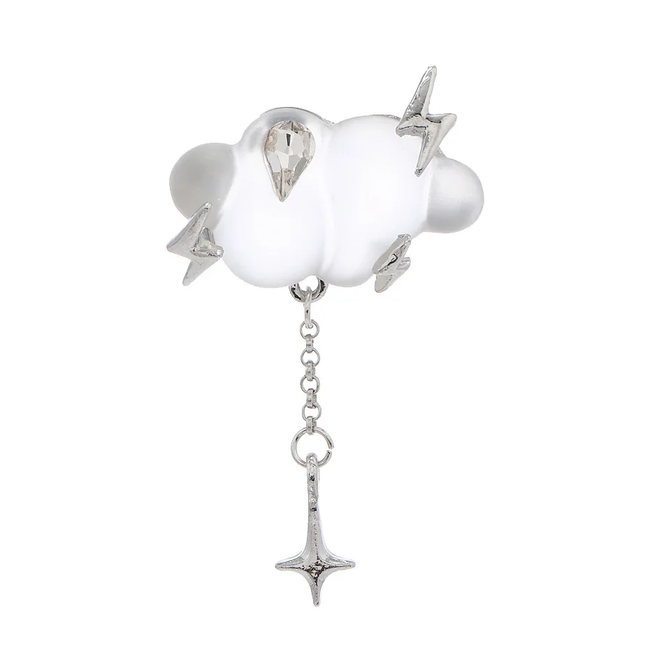 Новое облако брошь Милая природная погода гроза кулон