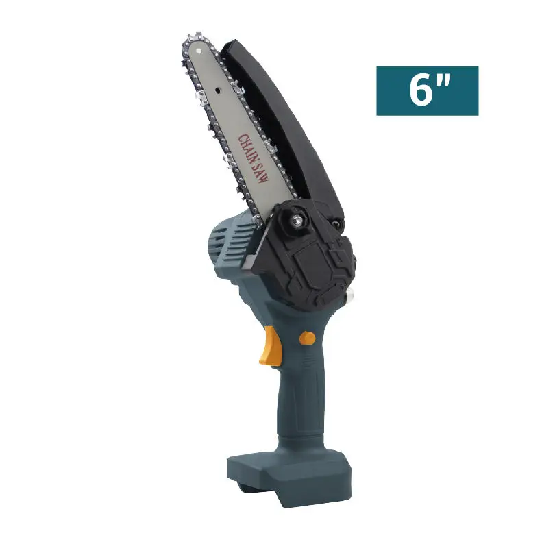 GRANDFAR Hot sale OEM 4/6 inch Battery lithium hand Chain saw Fruit tree saw Portable Cordless Mini electric Chainsaw