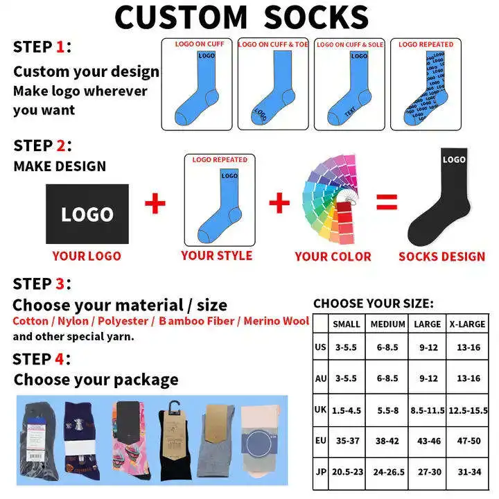 Fashion socks custom logo wholesale soccer basketball sports sock men cotton knitted socks