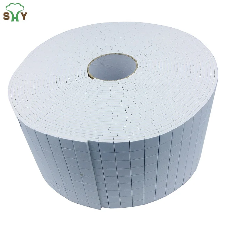 18*18*4+1mm White EVA Rubber Separator Pads with Cling Foam for Glass Shipping on Sheets