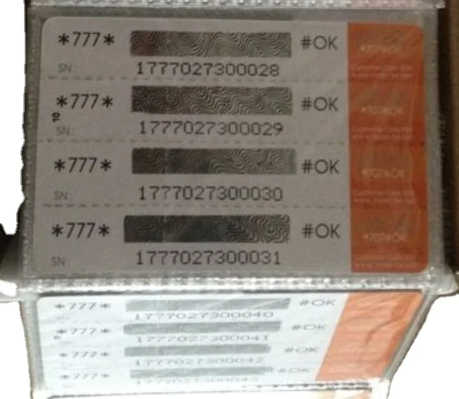 Top up Card Printing