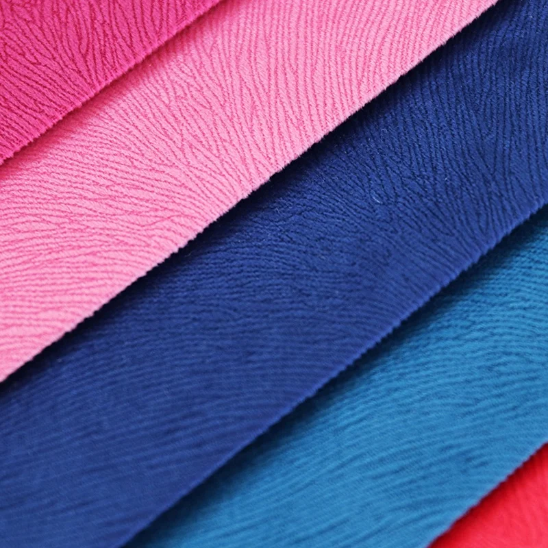 Embossed velvet fabric sofa set cloth fabrics furniture for curtain