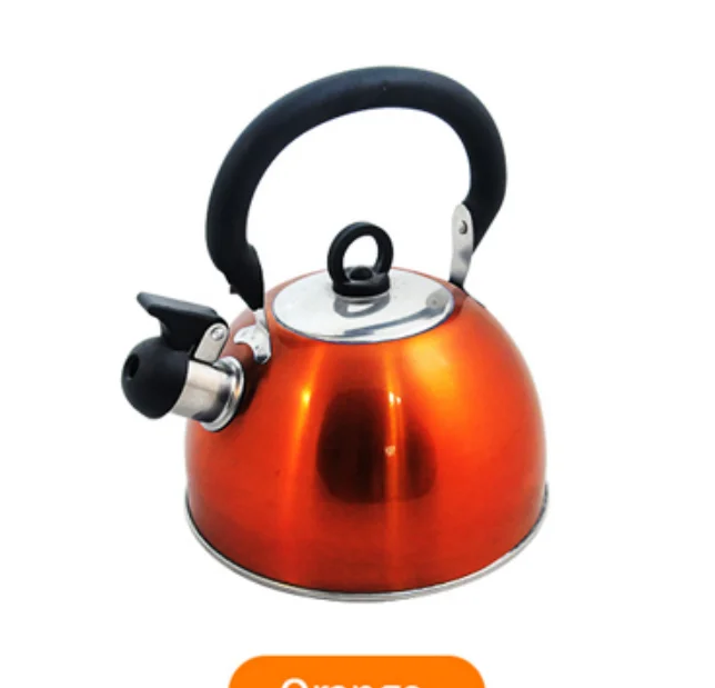 Mirror Polished Stainless Steel Sandwich Bottom Base Tea Kettle Tea Pots