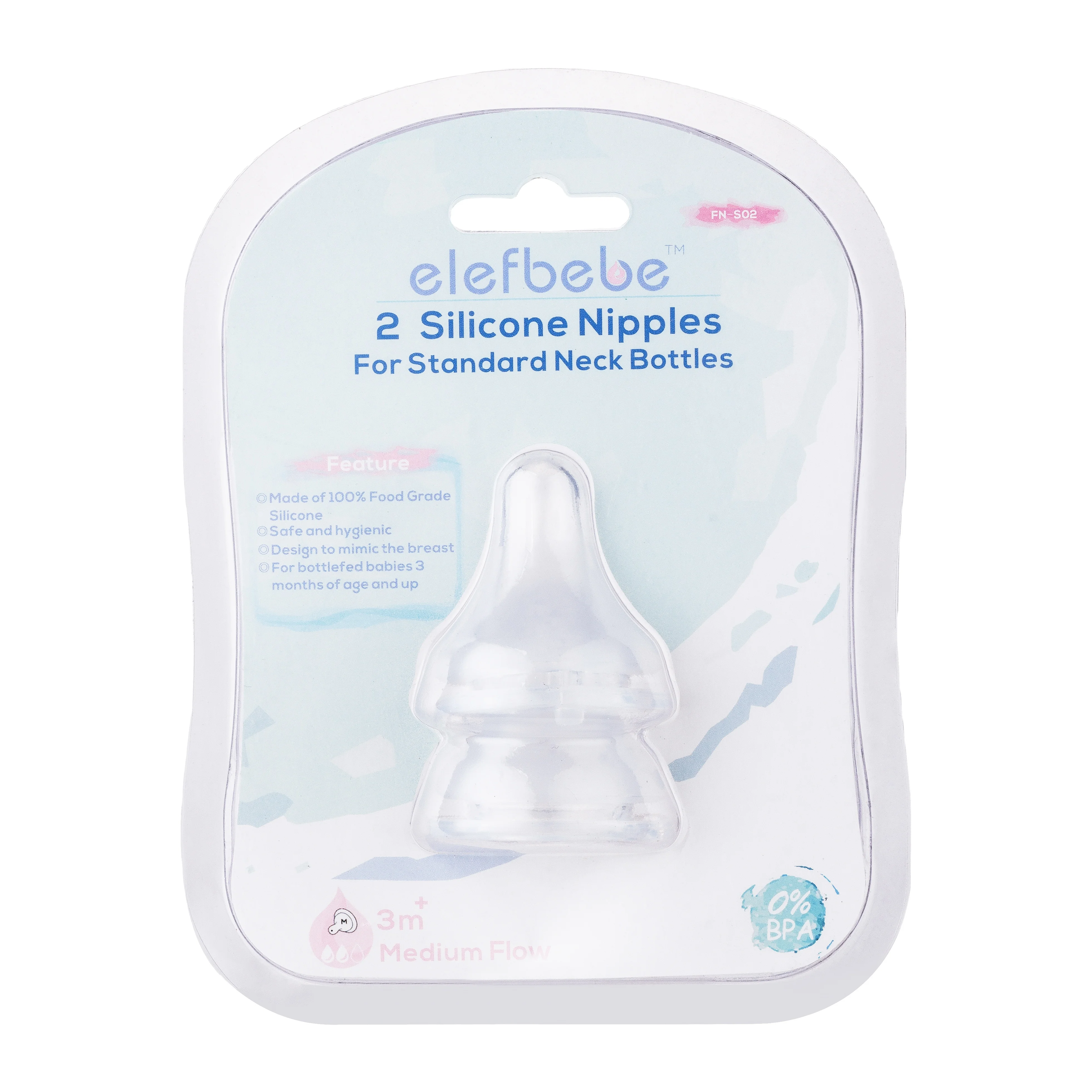 BPA free wide neck bottle teat liquid silicone baby feeding nipples