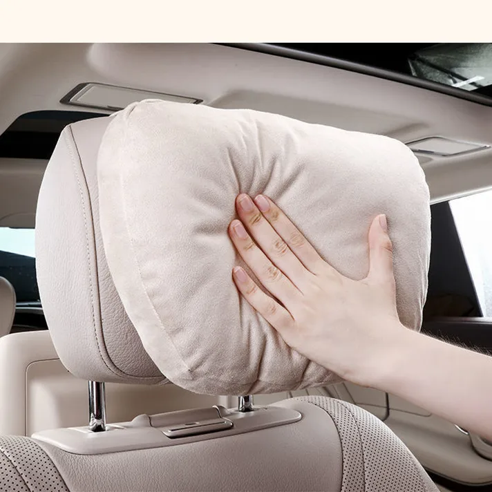 S Class Car Headrest Neck Pillows Seat Cushion   Plush Neck Pillow Headrest Pillow For Car Sea