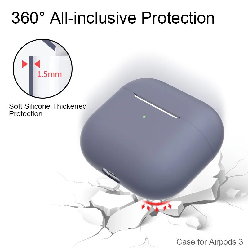 Xihop Dropshipping Replica Style Cute Headphones Case for Airpods Pro 3 Generation