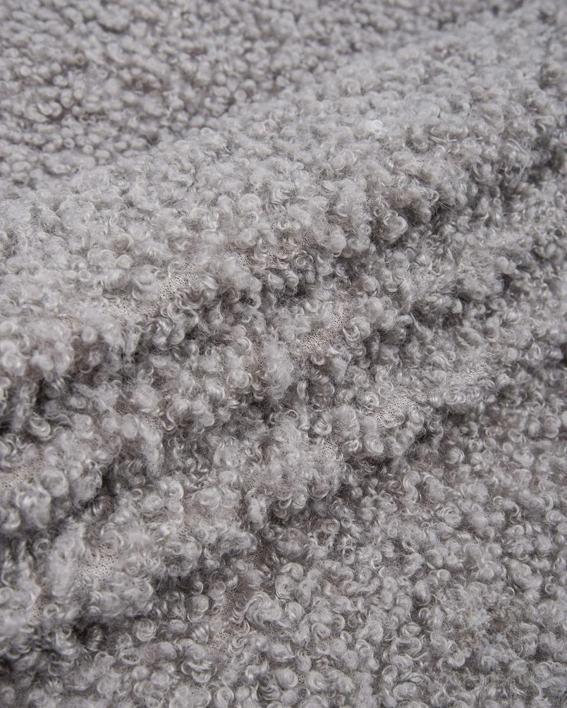 Manufacturer Custom Fashion Soft Curly Lamb Fur Long Pile Sherpa Fleece Fabric Faux Fur Fabric for Clothing