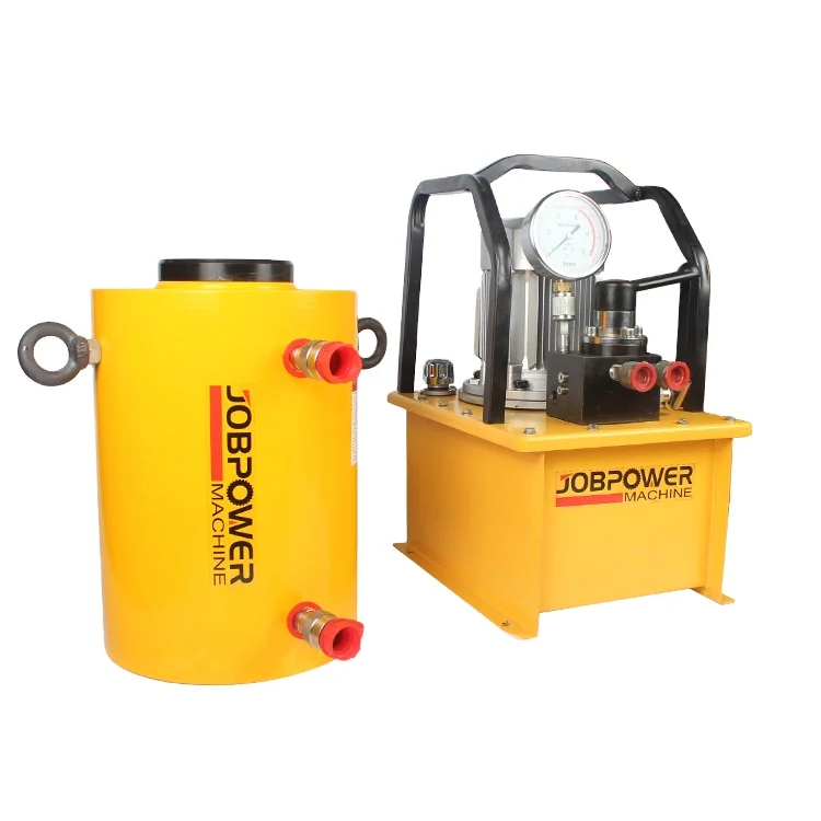 JOBA FCD-400 400 T тонн ход поршня 200 двойного действия Электрический гидравлический домкрат