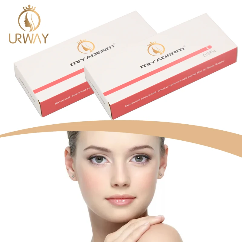 
High quality 1ml Cross-linked injectable hyluronate acid/face collagen injection 