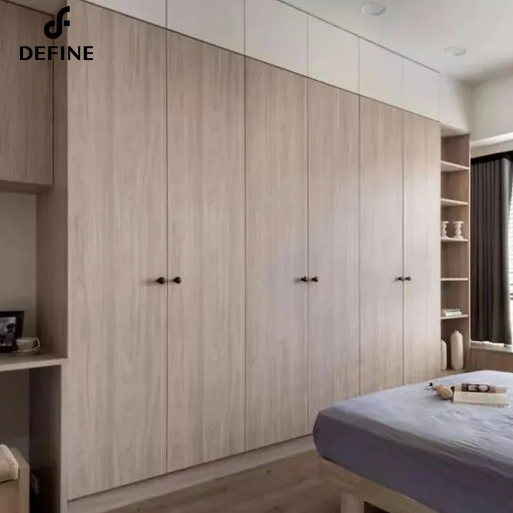 Good Quality Home Living Room Multi Task Hanging Wood Wall Wardrobe Closet