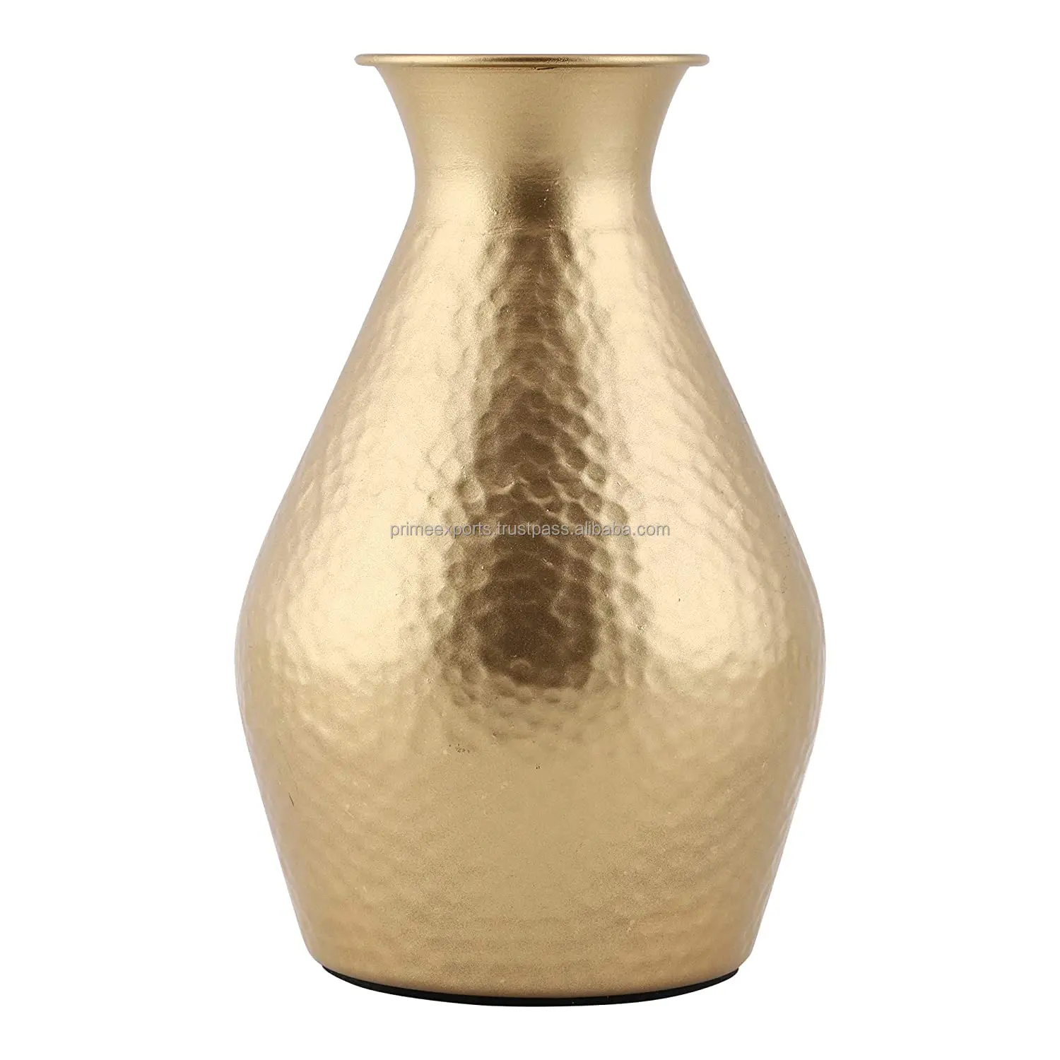 Декоративная ваза для цветов, ваза золотого цвета для интерьера и улицы, для пола и стола