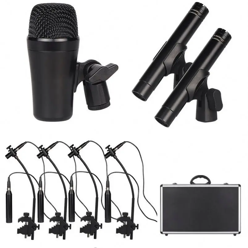 portable musical suckedd type Condenser instrument microphone wireless guitar microphone for violin amplifier