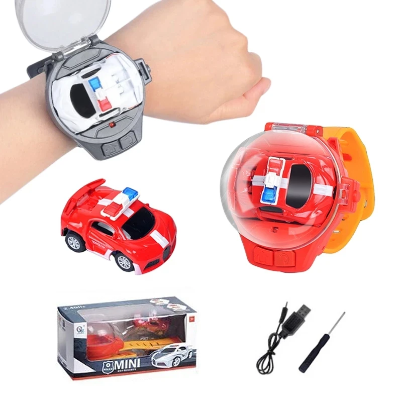 Hot 2.4G Electric Remote Control Car Kids Watch 1:64 Metal Light Model Rc Truck Wltoys Boy Toy For 3 Year Gifts Dropshiping