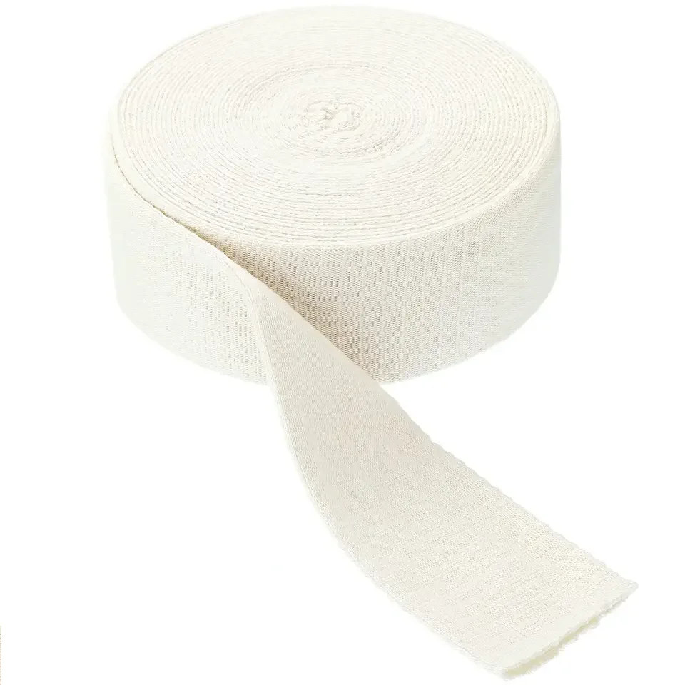 Manufacture High Medical Elastic Tubular Bandage Surgical Cotton 2 Way Latex Free Knitted Tubular Mesh For Bandage Support #1
