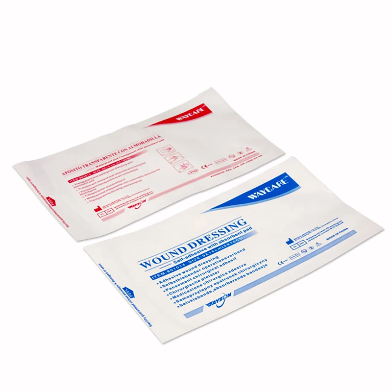 medical grade paper sterile pouch for gloves and wound dressing sterilization