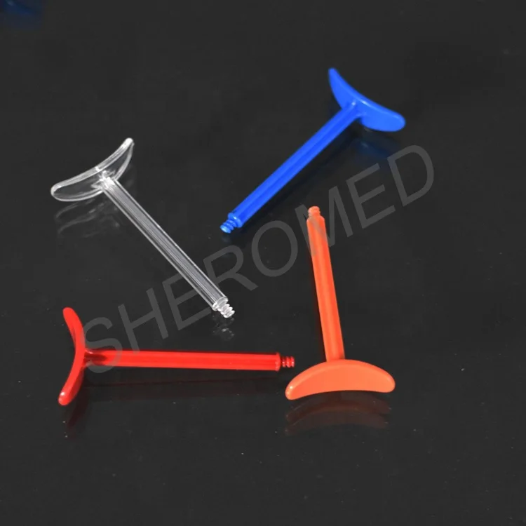 Plastic Plunger Rubber Backstop for 0.5ml 1ml 2ml 3ml 5ml Borosilicate Syringe Luer Lock