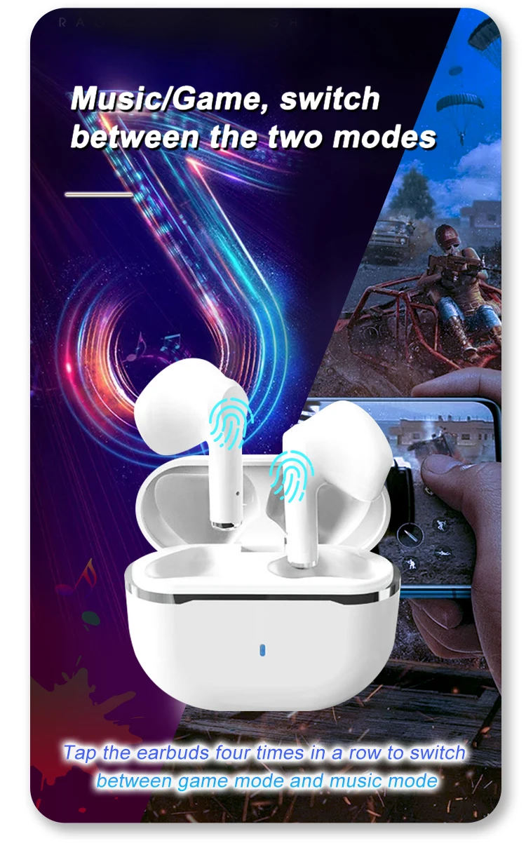 2022 Latest Wholesale Enc Real Tws Noiseless Ear Buds Noise Cancelling Bluetooth 5.0 TWS Enc Earphone Mini True Wireless Earbuds