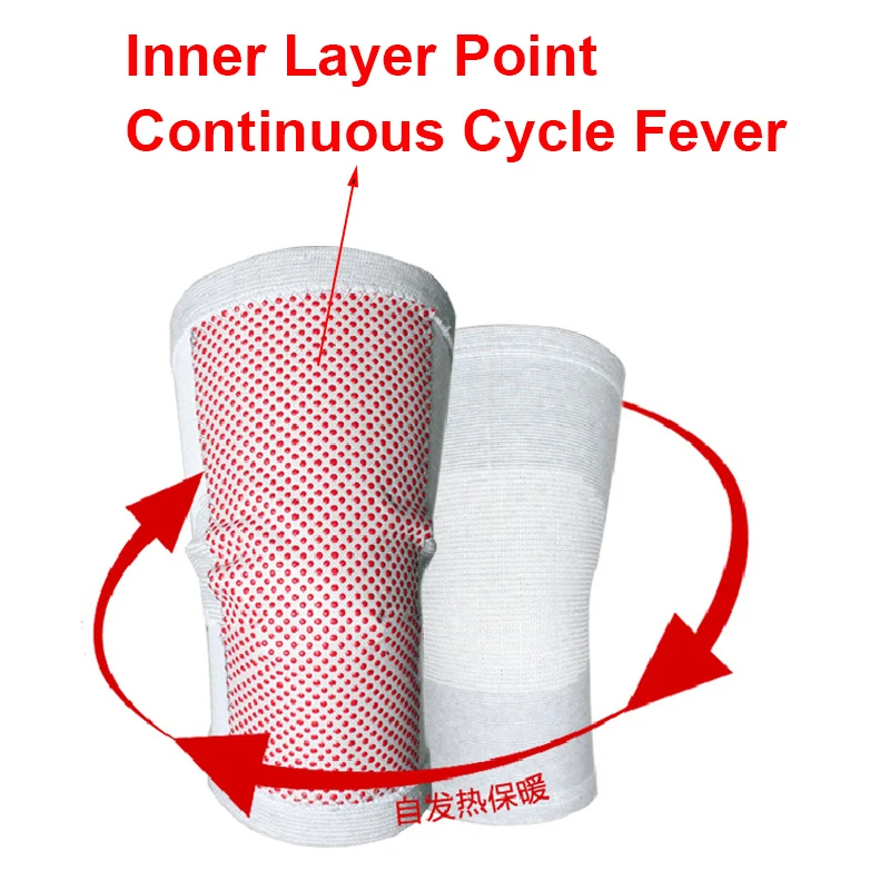 Tourmaline Self Heating Support Knee Pads 1 Pcs Knee Brace Warm for Arthritis Joint Pain Relief and Injury Recovery