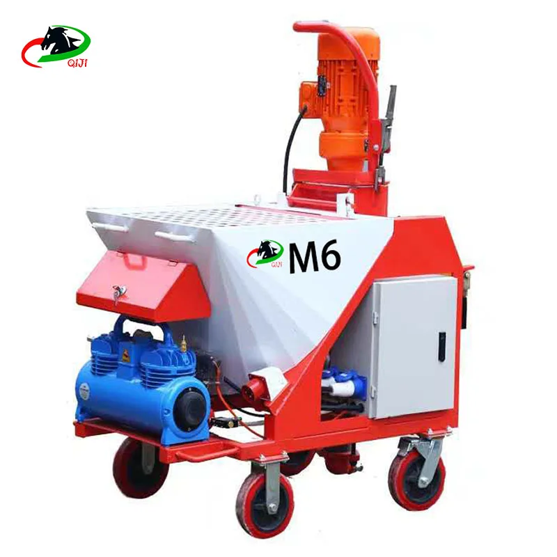 Automatic German imported plaster plaster spraying dry powder mortar spraying machine