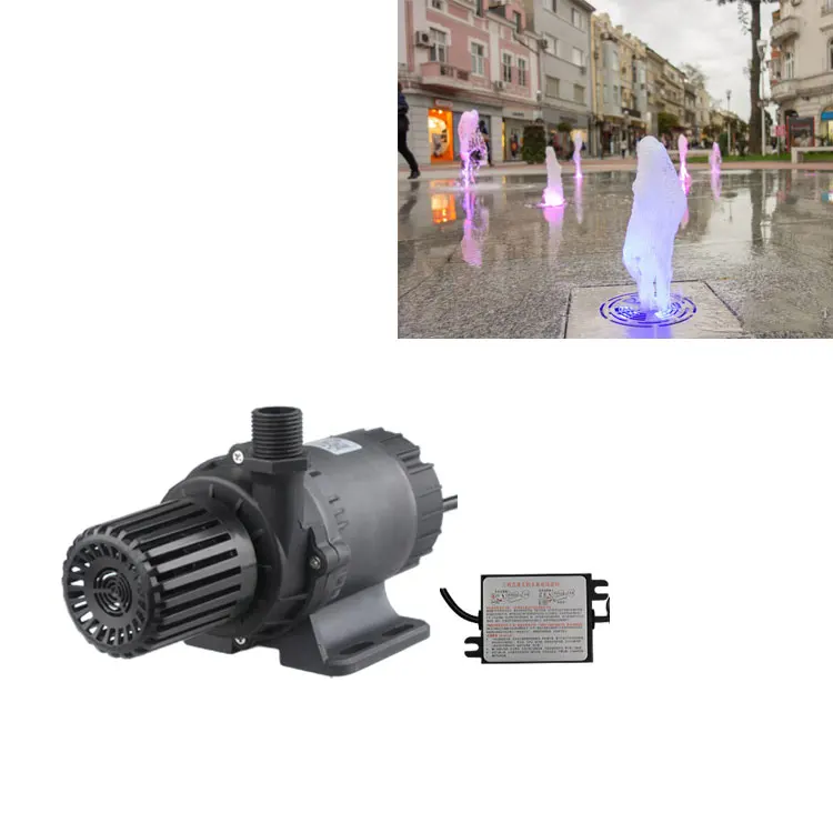 DMX512 управление 24 В DC фонтан воды dmx насос для небольшого фонтана