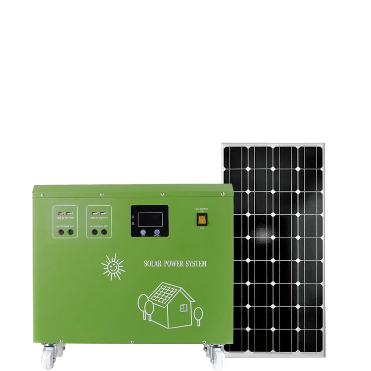 
off-Grid 1000W Home Solar Power System Outdoor/Indoor Portable Solar Generator System For Air Conditioner, Caravan 
