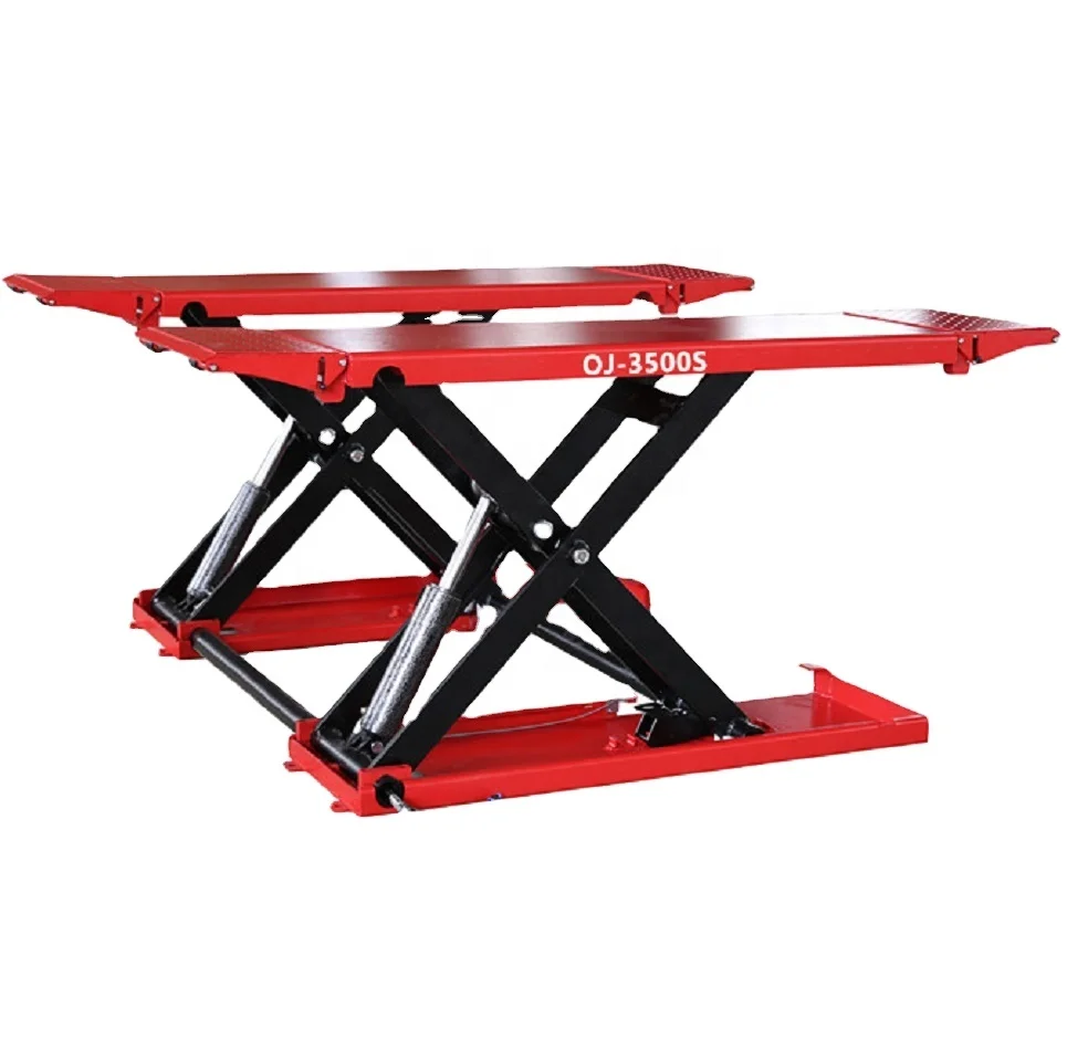 Средний подъем автомобиля ножничный подъемник OJ-3500S