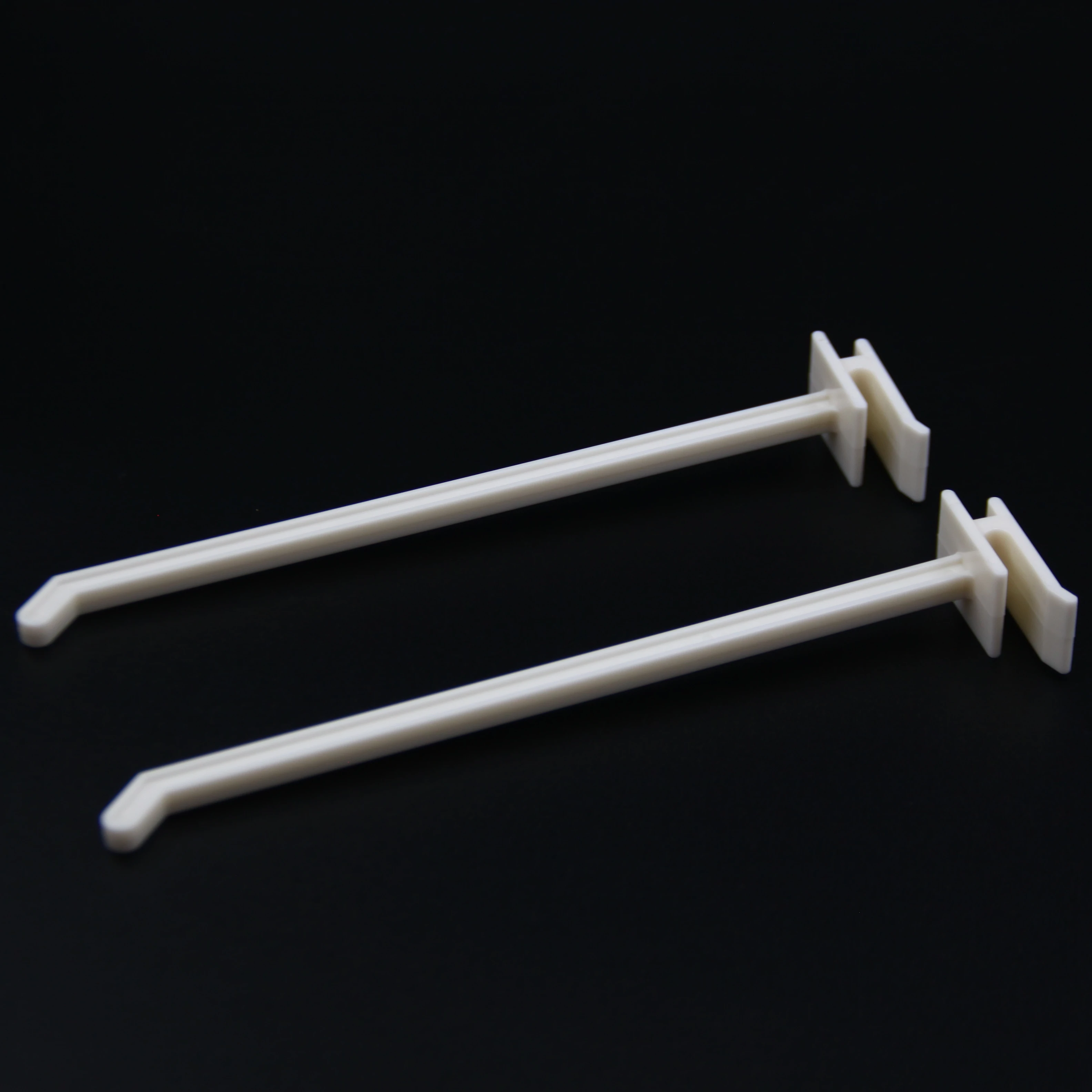 wholesale durable custom Supermarket Display Plastic Pegboard Hook with Price Display